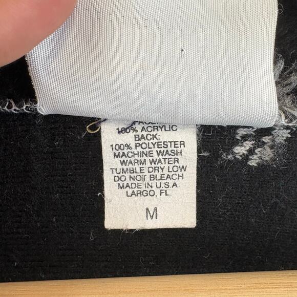 Vintage Cardinal West Coast Full Zip Fleece Sweater Jacket Bird Pine M - Picture 9 of 10